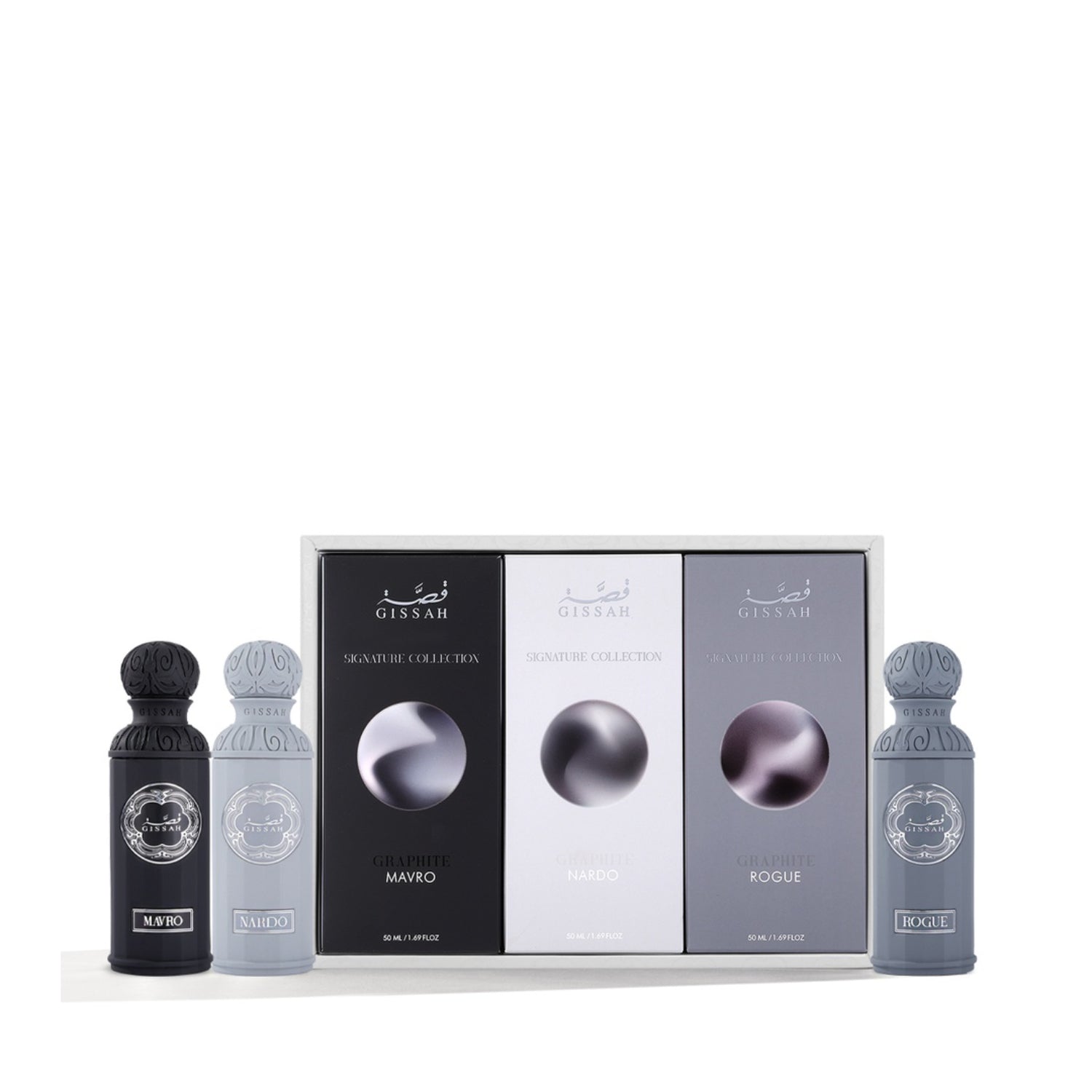 Buy Gissah Graphite set- 3x50ml - Gissah Perfumes UAE